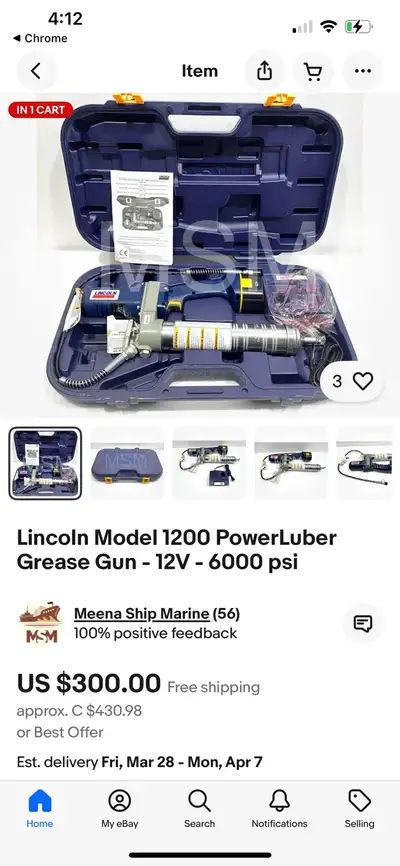 Lincoln PowerLuber Grease Gun, View more