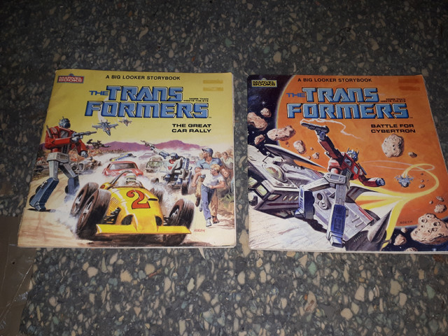 Transformers story books in Comics & Graphic Novels in Saskatoon