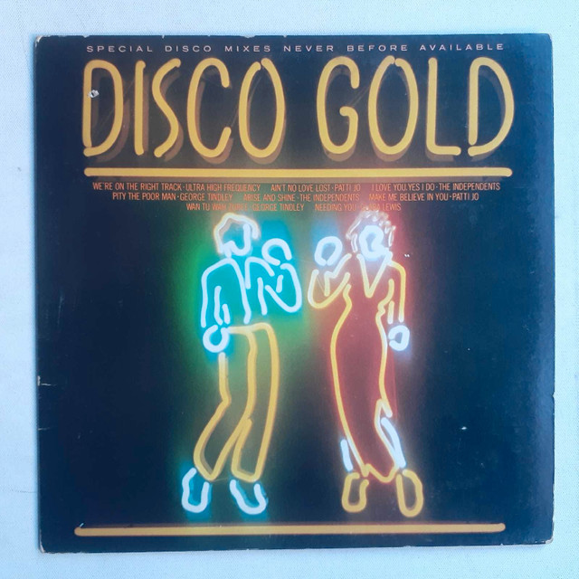 Compilation Album Vinyl Record LP Sampler Disco Gold Music Mixes in CDs, DVDs & Blu-ray in City of Toronto