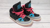 Nike Girls Son Of Force 616371-001 Blk/Pink Turq Kids 12C Shoes