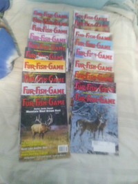 52 fur-fish-game magazine 1$ each