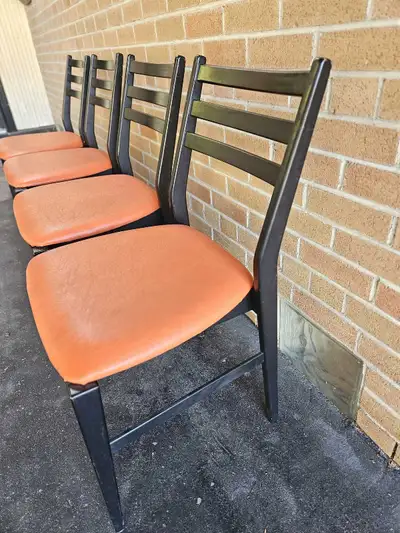 Vintage MCM Dining Chairs by H.P.L., View more