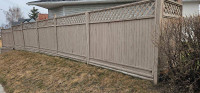 Fence for house
