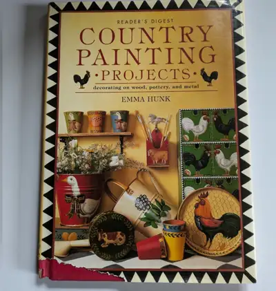 Country Painting Projects Vintage Used Book Arts Crafts Folk Art, View more