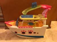 Littlest Pet Shop Cruise Ship Playset Toy Boat Yacht