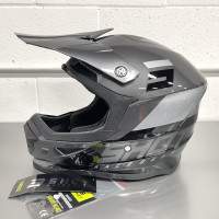 ★ BRAND NEW ★ Grey Shot Furious Chase Dirt Bike Helmet - XL
