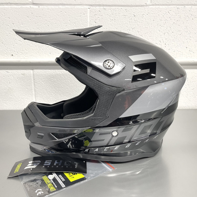 ★ BRAND NEW ★ Grey Shot Furious Chase Dirt Bike Helmet - XL in Motorcycle Parts & Accessories in Oakville / Halton Region