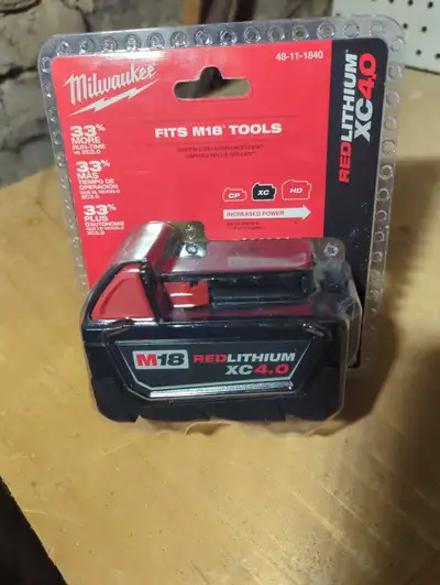 Milwaukee M18 XC 4.0 Battery, View more