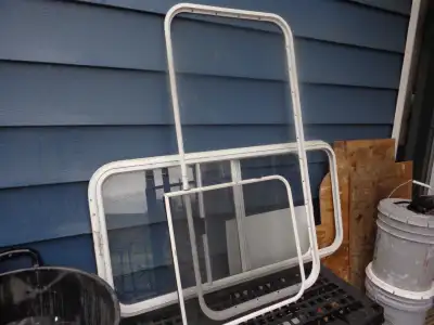 IF THE ADD IS UP IT'S AVAILABLE TWO RV WINDOWS AND SCREENS $80.00 FIRM 47X23 (CHECK OUT ALL MY ADS)
