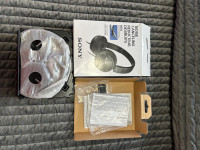 H pair of new Sony MDRZX110NC Noise Canceling Headphones