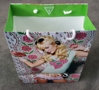 PARIS HILTON - GUESS by MARCIANO PAPER SHOPPING BAG - NEW