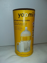YOOMI Self Warming Baby Bottle Set 8oz/240ml, NEW