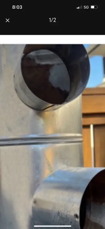 furnace hot water heater chimney