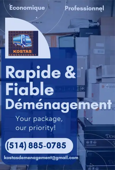 ⭐️PROMOTION pour la saison⭐️ 514-885-0785 Appelez pour les détails Bienvenue chez KoStas Déménagemen...