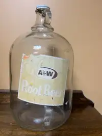 A&W 160 oz Root Beer Jug