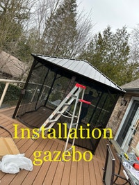 gazebo installation  Barrie Ontario Preview