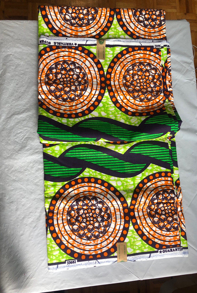 African fabric Super Wax Hollandaise 6 yards  in Hobbies & Crafts in Oakville / Halton Region - Image 3