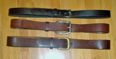 Men's Leather Belts Three for one price, View more