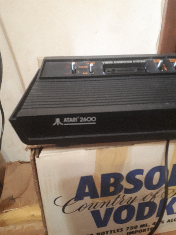 Atari 2600 Video Game Console With Joysticks/TV Adapter in Older Generation in London - Image 2