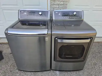 STAINLESS STEEL TIP LOAD WASHER ELECTRIC DRYER , View more
