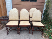 Selection of antique furniture
