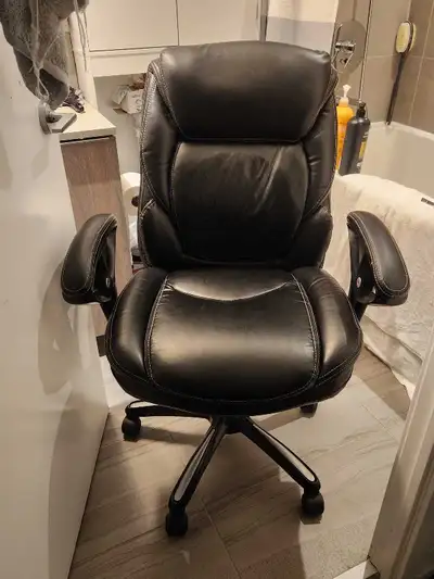 Beautiful office chair never used just sat there new $249, View more