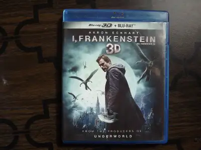 "I, Frankenstein' Blu-ray 3D + Blu-ray I have for sale "I, Frankenstein' Blu-ray 3D + Blu-ray in min...
