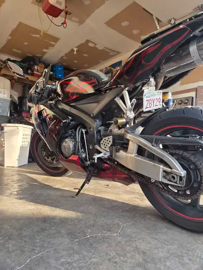 2005 Honda cbr 600rr purchase bike last year works great treat me well bike has been laid down as go...