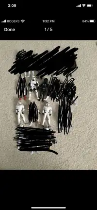 Gently Used Star Wars Action Figures for sale