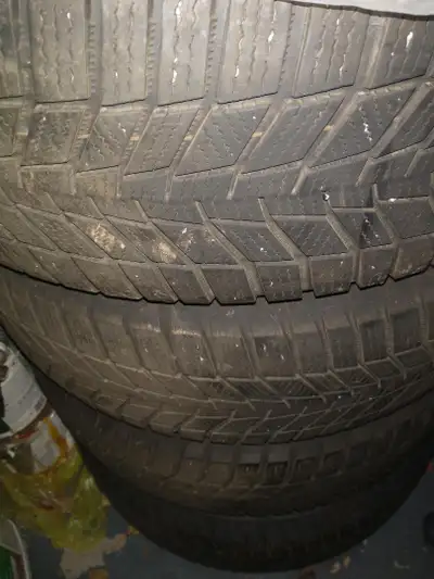 4 Continental winter tires in excellent condition (like new) on 4 steel rims in good shape. Lots of...