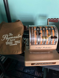 Paymaster machine for printing company cheques