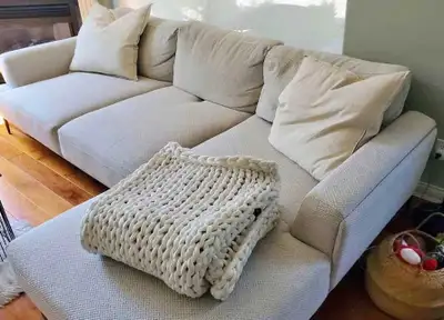 structube Erin sectional couch, View more