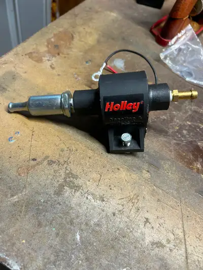 Holley fuel pump. Not used much. Good shape. Ordered and then found out I did not need the part. $60...