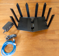 Tp-Link Routeur WiFi 6 AX 6600 Mbps Tri-Bande