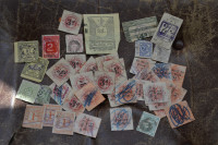 Stamps: British Railroad Newspaper &Parcel postage. Prob. 1900s