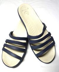 BRAND NEW Four-Strap Slide Sandals by Crocs