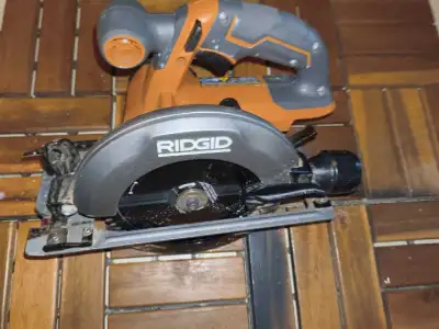 Ridgid Circular Saw 2ah battery, View more