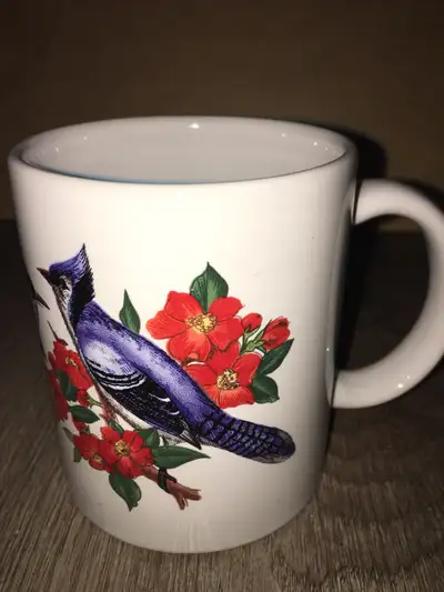 Coffee mug with birds , View more