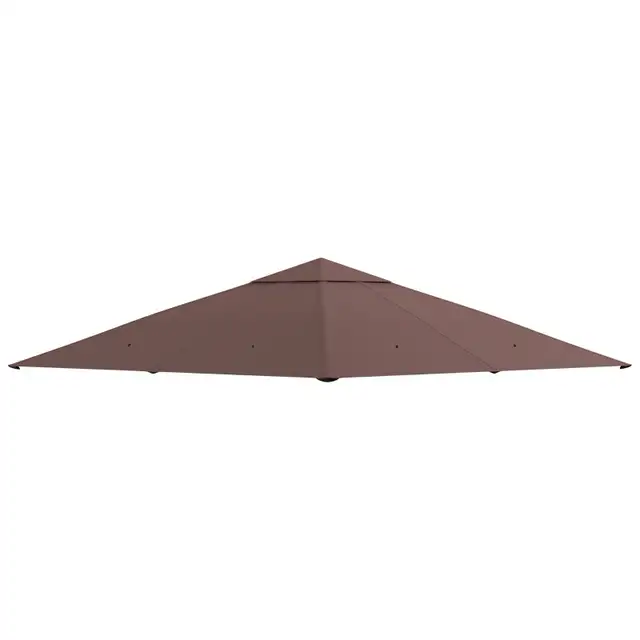 Coffee 10' x 10' top Square Gazebo Canopy Replacement UV Prote in Patio & Garden Furniture in Markham / York Region - Image 3