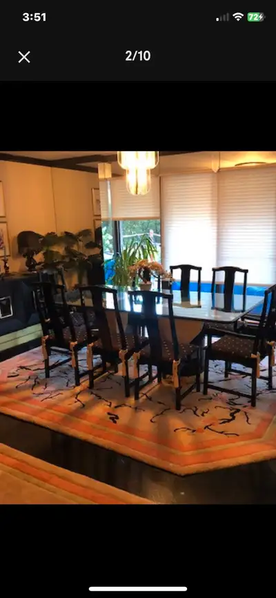 dining room table and chairs, View more