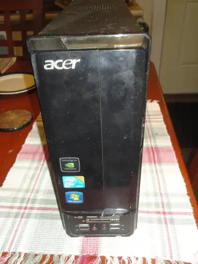 Ordinateur PC Windows 7, Acer, Aspire AX1800- EQ8300A, View more