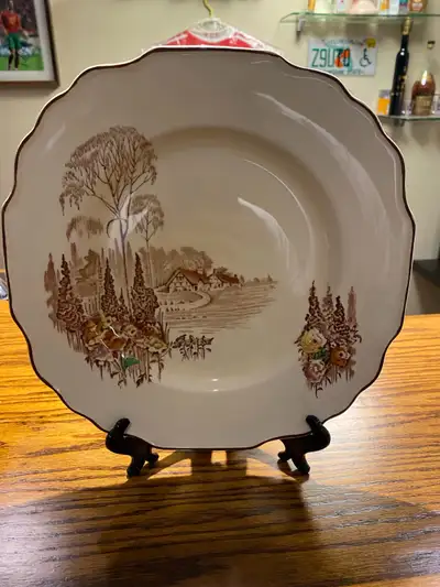Vintage Myott Son & Co England Sandwich Plate 10” , View more