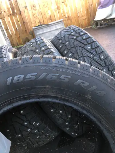 Pirelli Hardly used -excellent condition-studded. Get ready for winter with these high-quality winte...