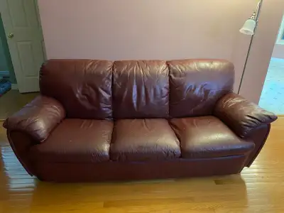 Leather Couch , View more