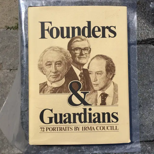 72 Founders & Guardians -Irma Coucill -Canada Confederation book
