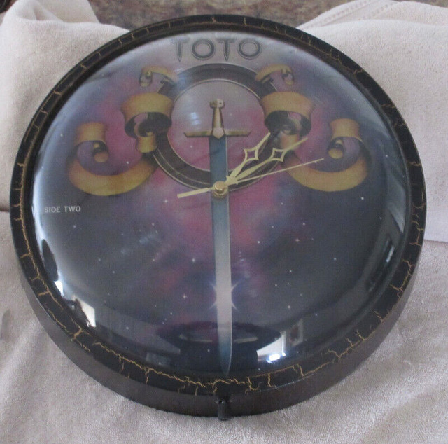 Very Cool Rare TOTO Clock. in Arts & Collectibles in Kelowna