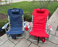 Folding Backpack Chairs