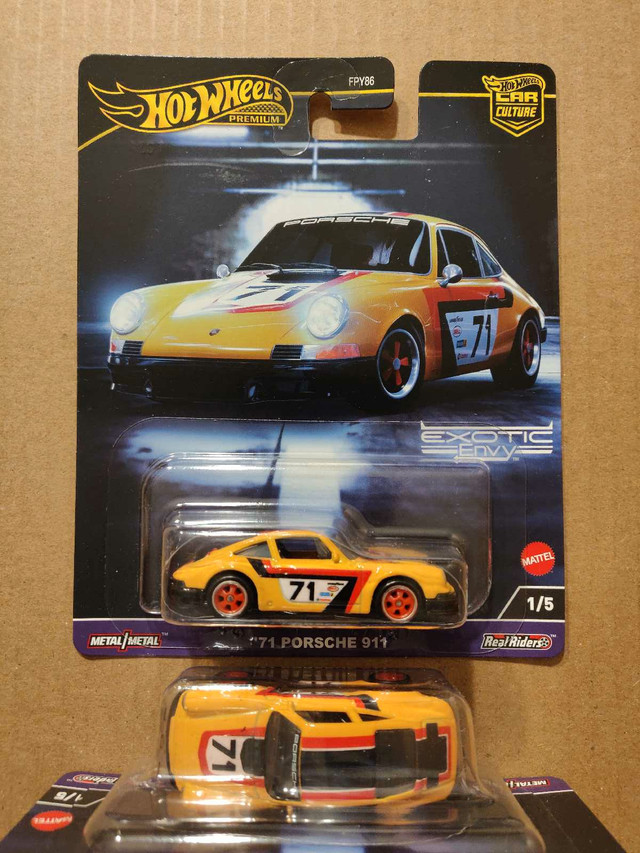 Hot Wheels Car Culture Exotic Envy Porsche 911 1:64 diecast car in Toys & Games in City of Toronto