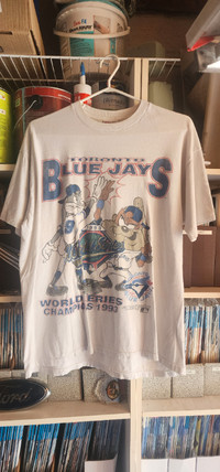 Vintage Jays '93 World Series Champions Shirt (Boys L)
