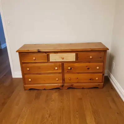 SOLID PINE WOOD DRESSER , View more